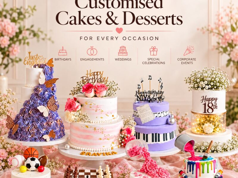 Customised Cakes & Desserts
