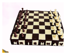 Chessboard Fondant Cake
