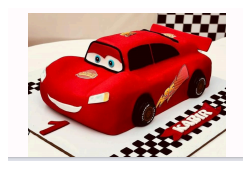 Race Car Birthday Cake