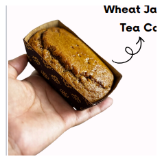 Whole Wheat Jaggery Cake